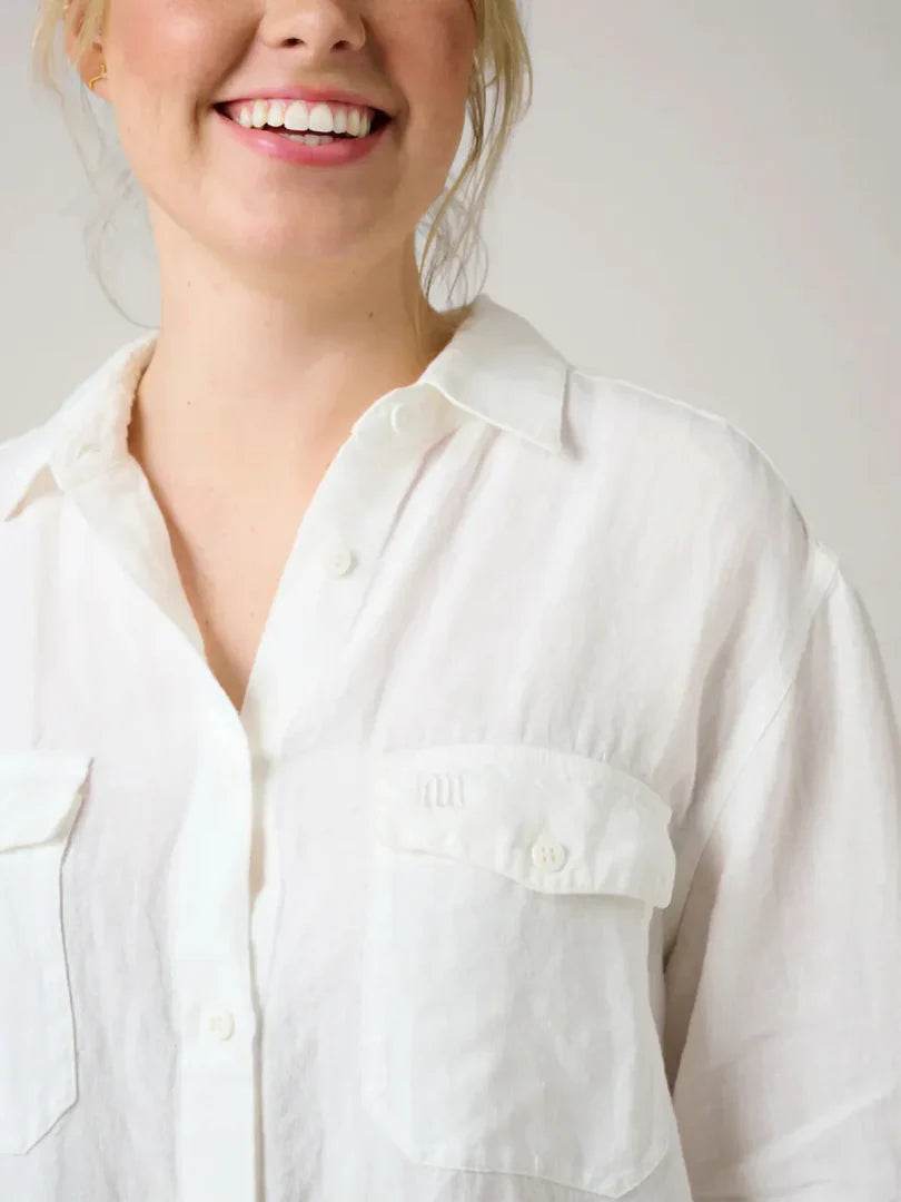 Chemise en lin - Nisaf Collections